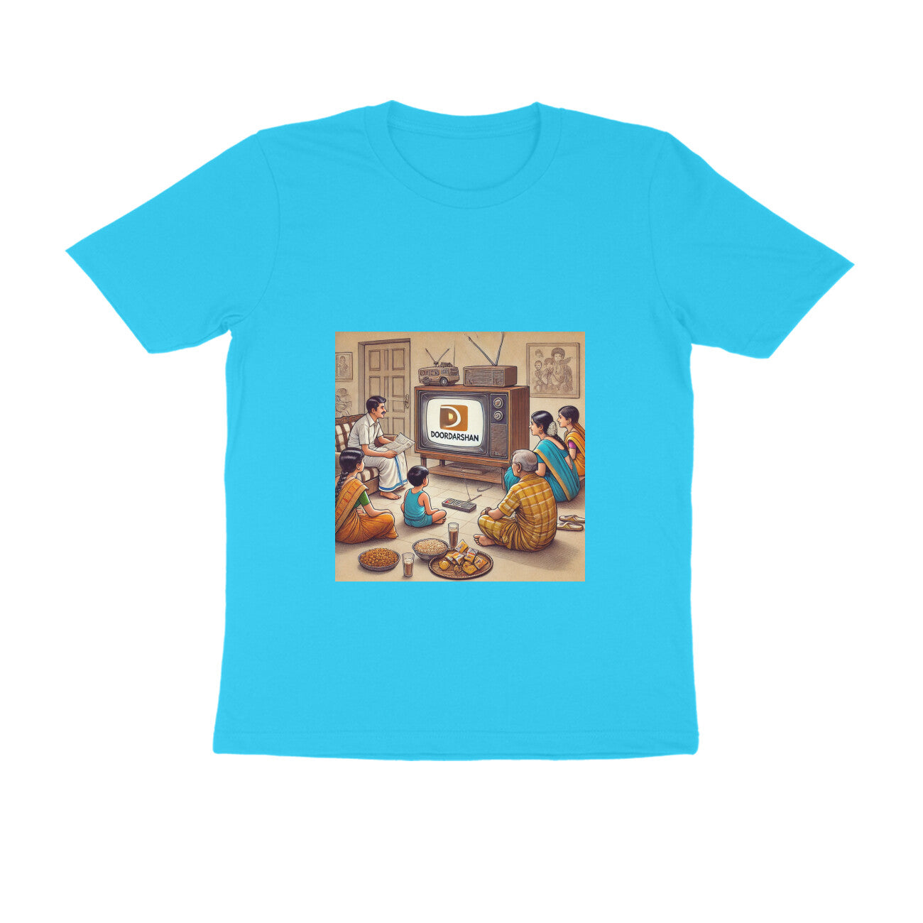 Nostalgic 80s Kids Door Darshan Men's Tshirt