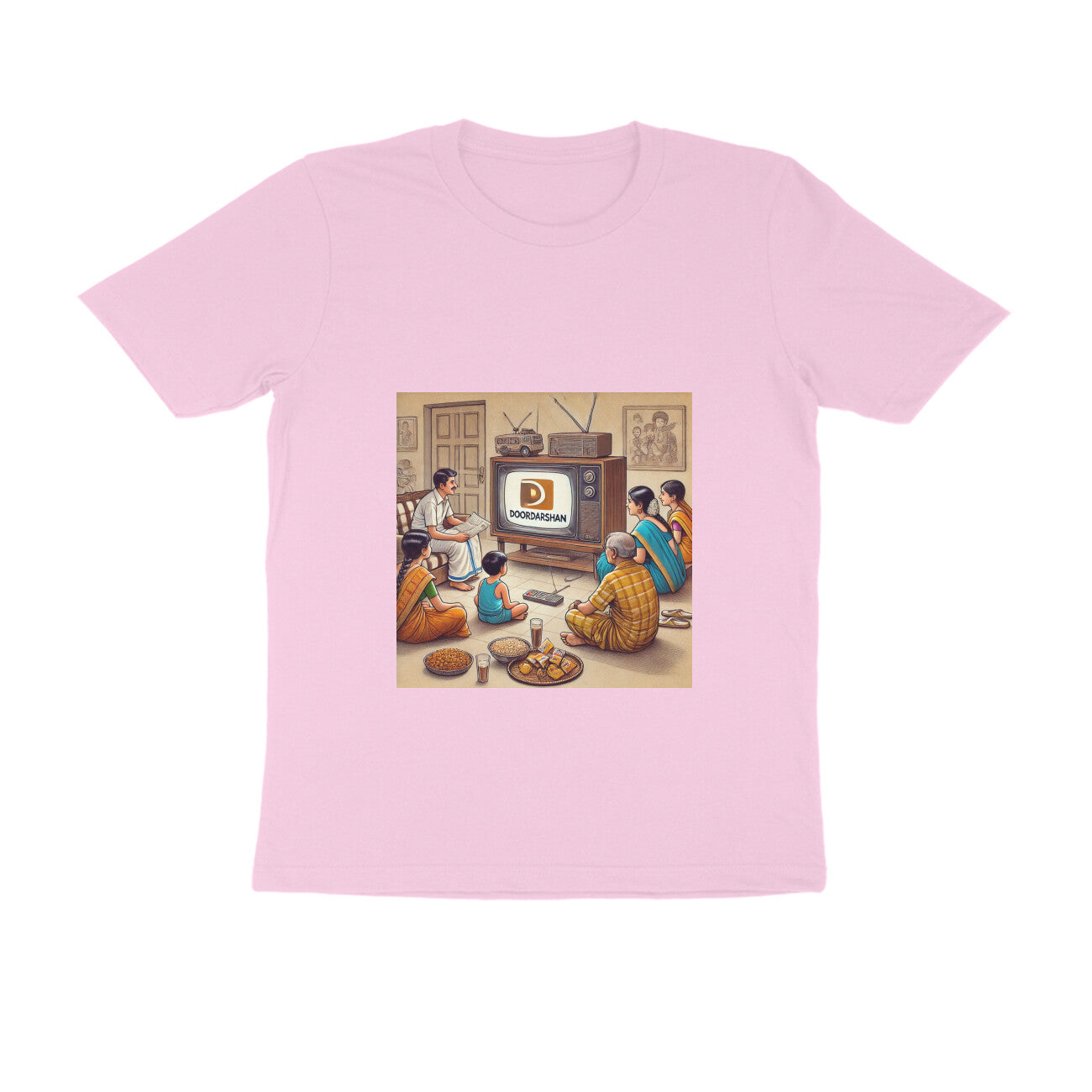 Nostalgic 80s Kids Door Darshan Men's Tshirt