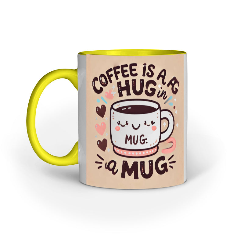 Coffee Mug - Cofee is Hug in Mug