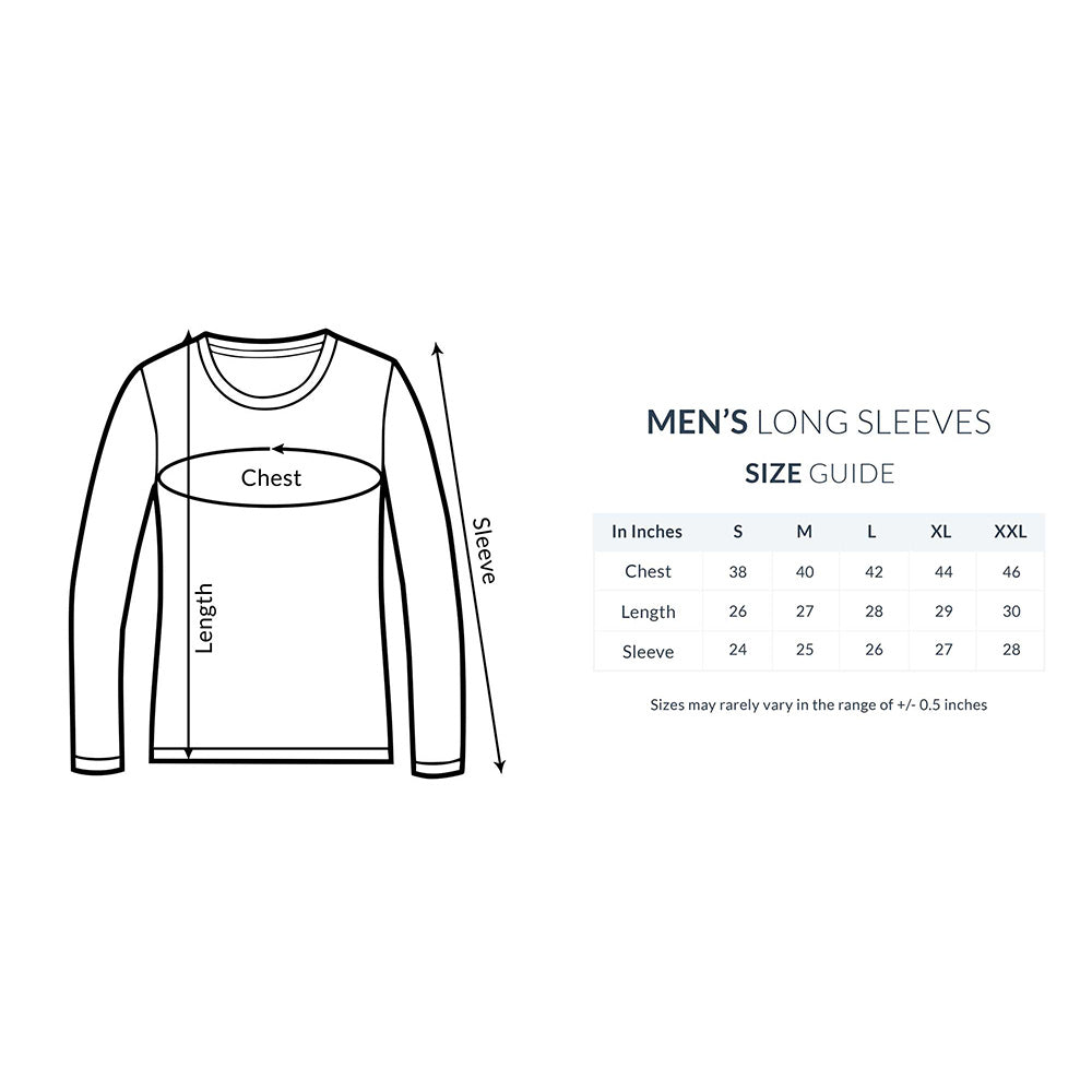 Men Round Long Sleeves - NeverSay Never Again