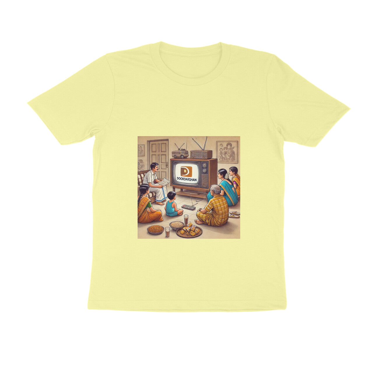 Nostalgic 80s Kids Door Darshan Men's Tshirt