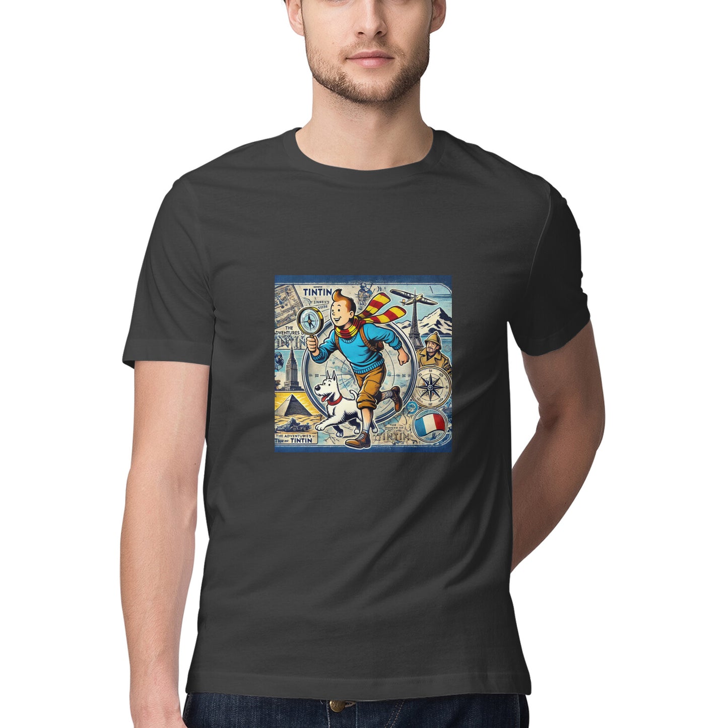 Mens Tshirt- TinTin