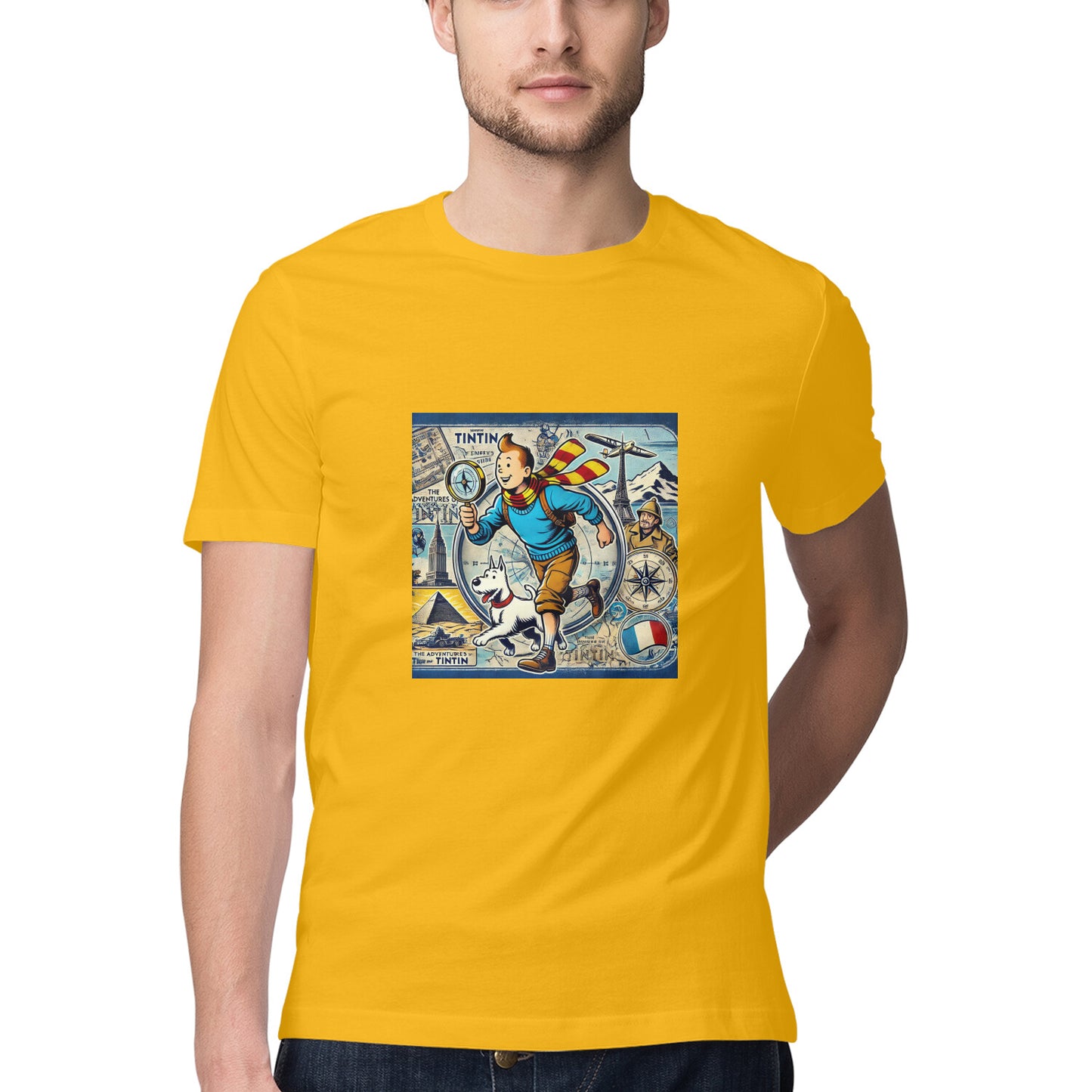 Mens Tshirt- TinTin