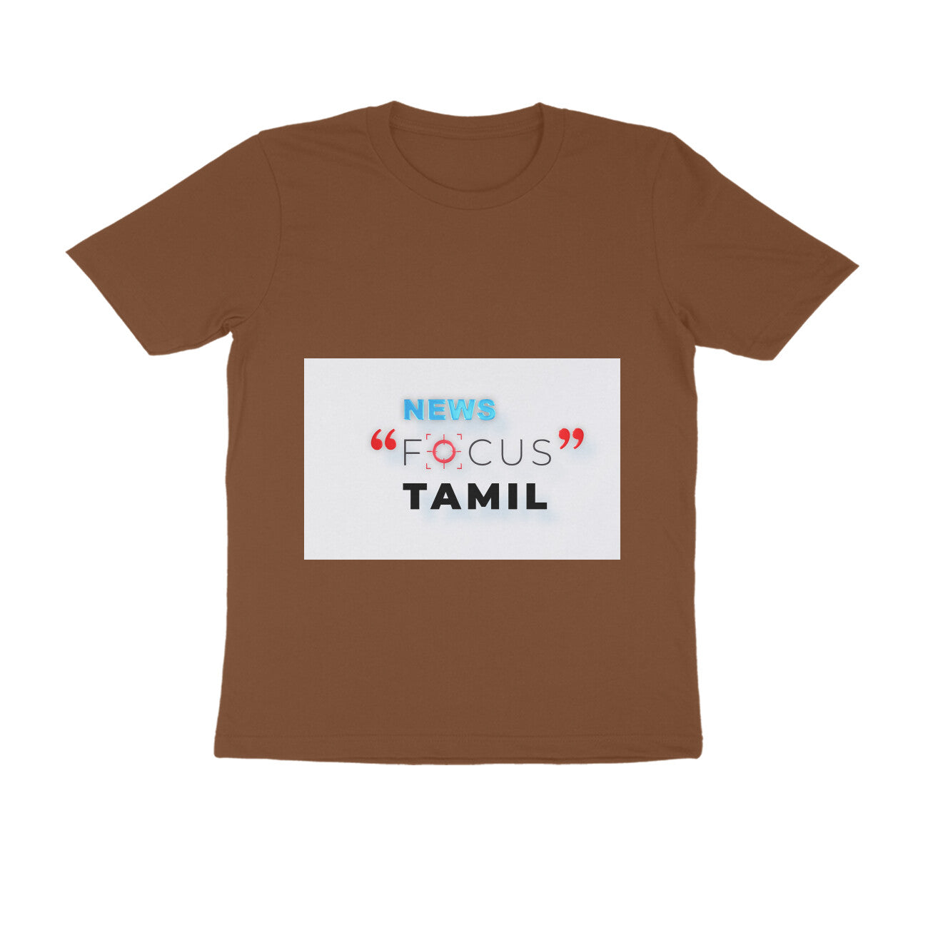 Men's Tshirt- News Focus Tamil